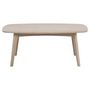 Voir la diapositive 4 : TOILINUX Table basse en panneau de particules - h. 49cm - Beige