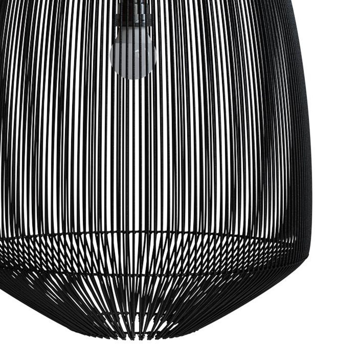 Rendez vous déco Abat-jour naturel pour suspension en rotin D40 cm - Hajar