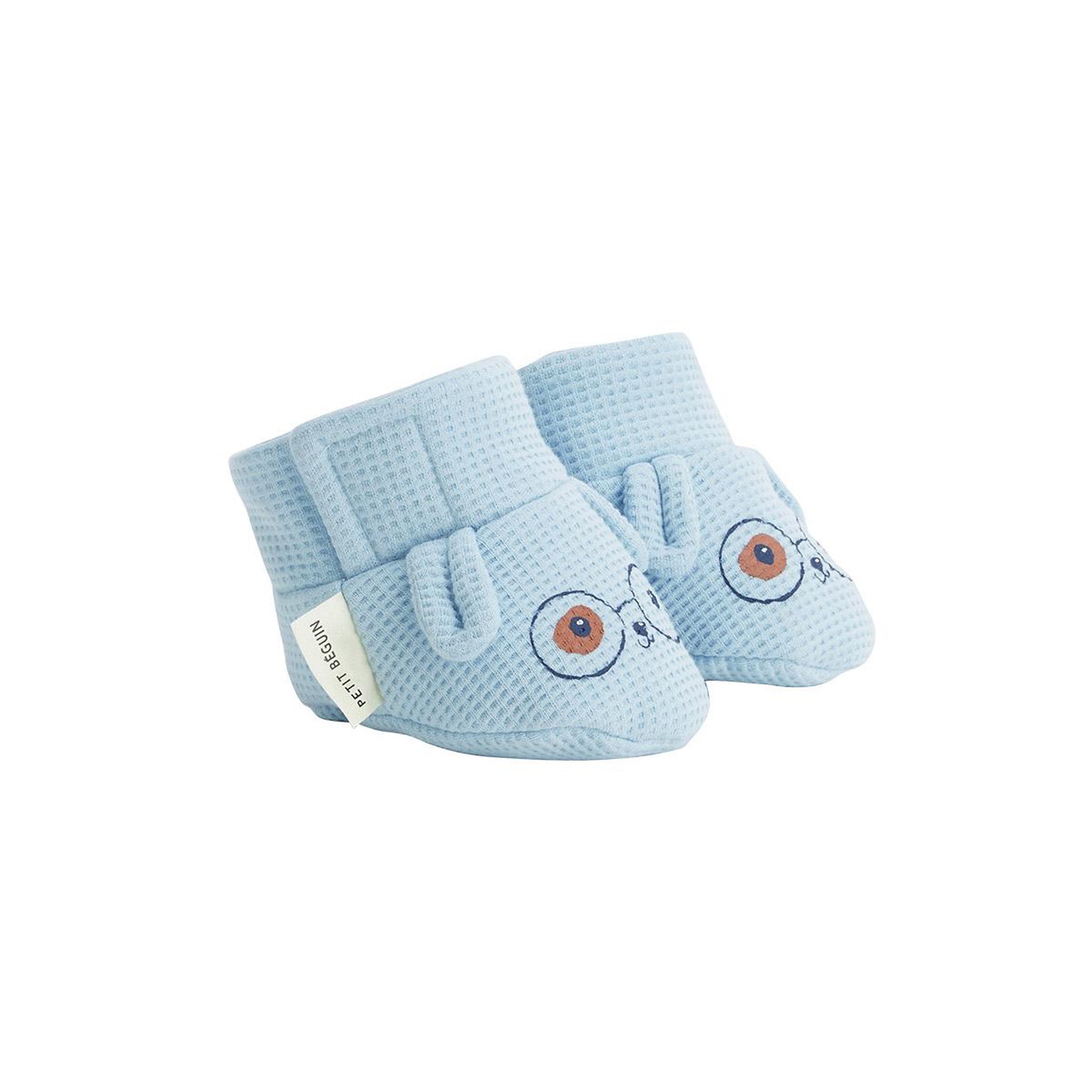 Voir la diapositive 1 : Petit Béguin Chaussons bébé zeste d'amour
