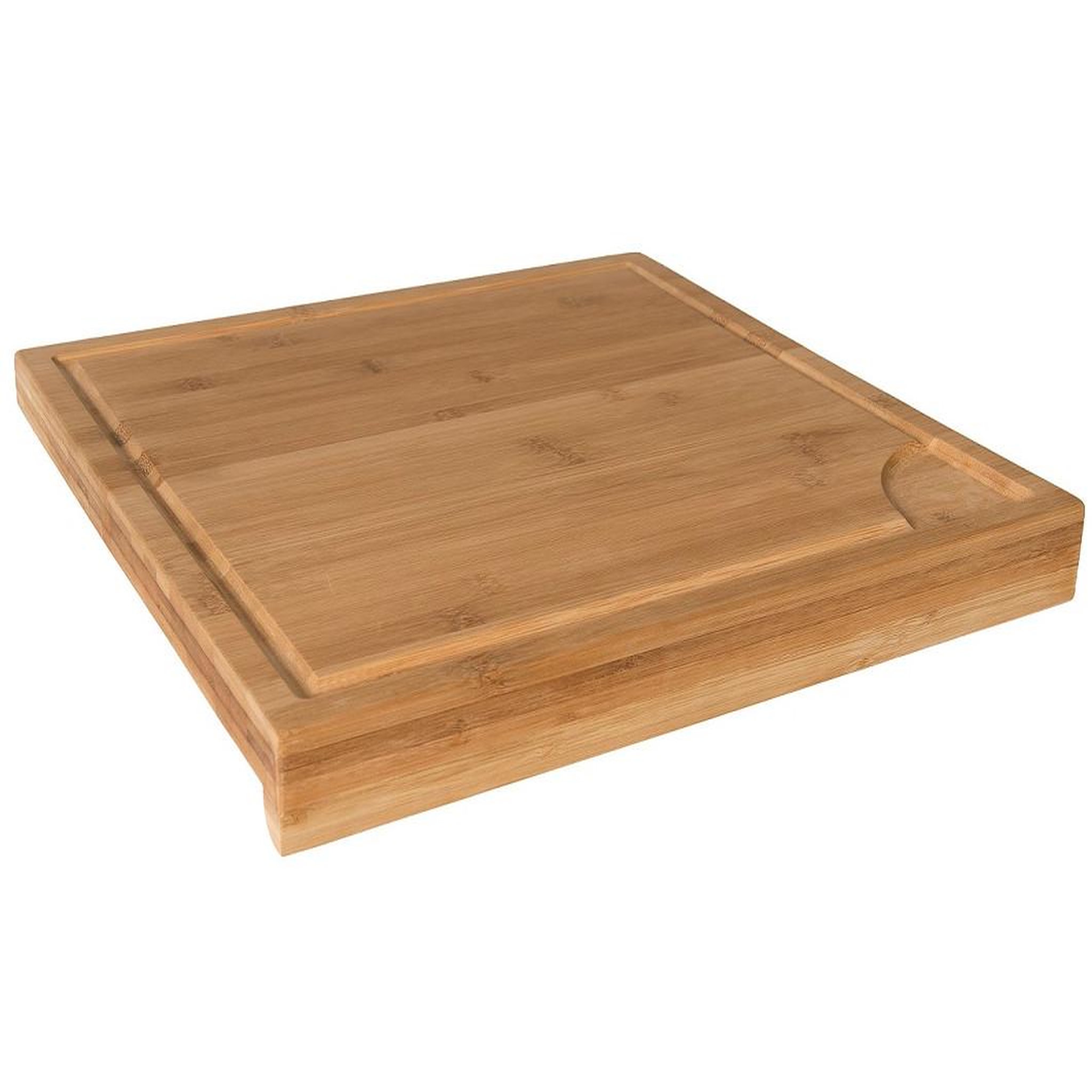 FORGE ADOUR Planche à découper bambou avec arrêt 40x38cm - planche decouper avec arret