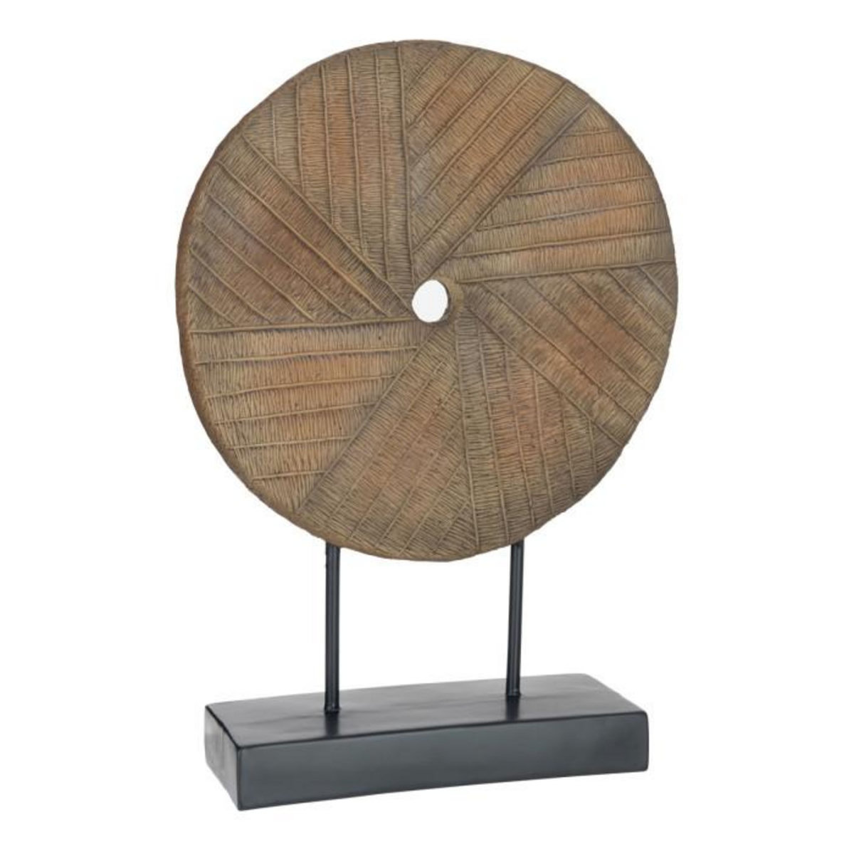 Paris Prix Cercle Déco sur Pied  Joan  63cm Marron