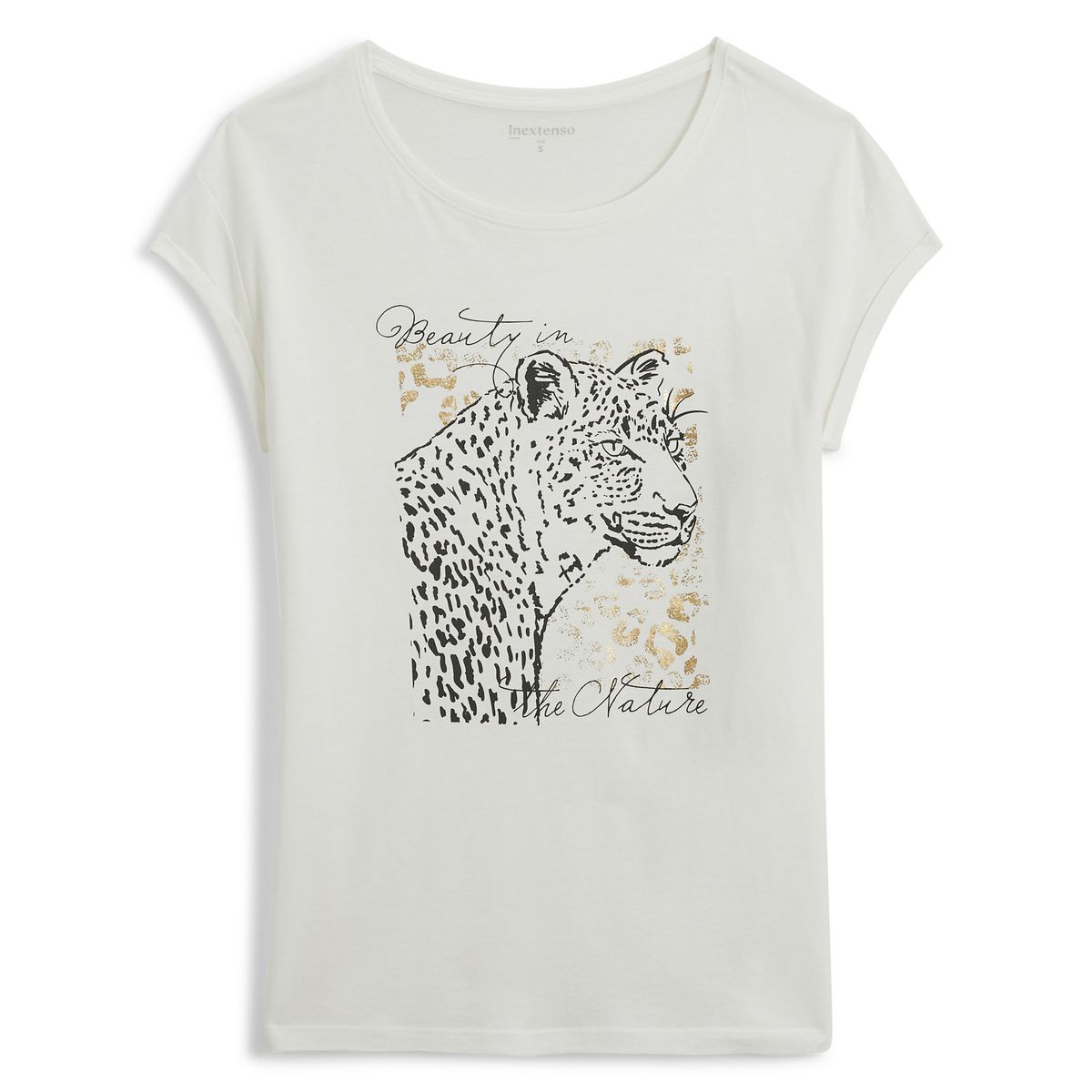 INEXTENSO T-shirt manches courtes femme