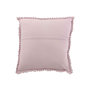 Voir la diapositive 2 : Paris Prix Coussin Déco  Dentelle  45x45cm Rose Mauve