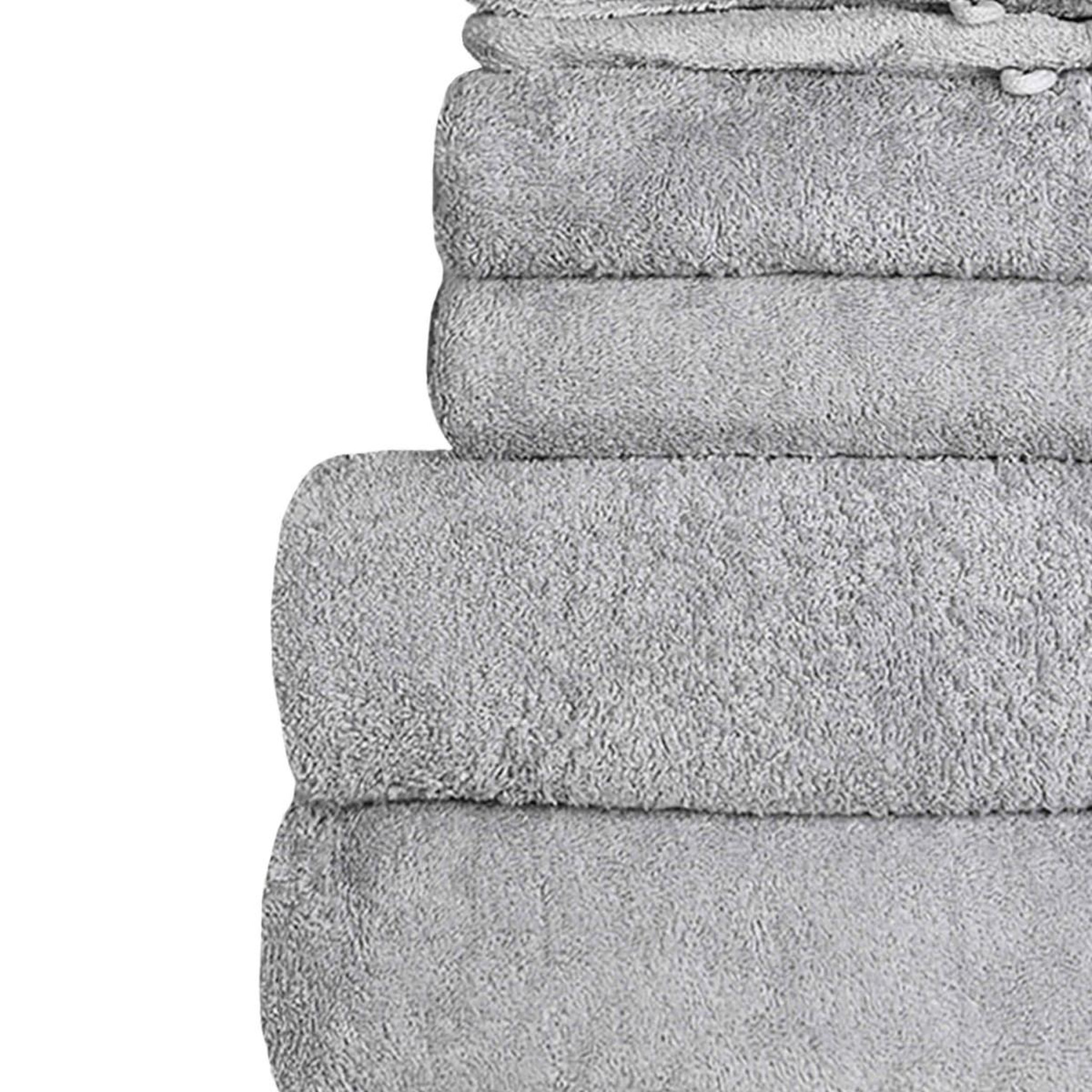 Voir la diapositive 2 : Sensei Maison Ensemble de bain 6 pièces 500 g/m² STUDIO (2 draps de douche +2 serviettes de toilette + 2 gants)