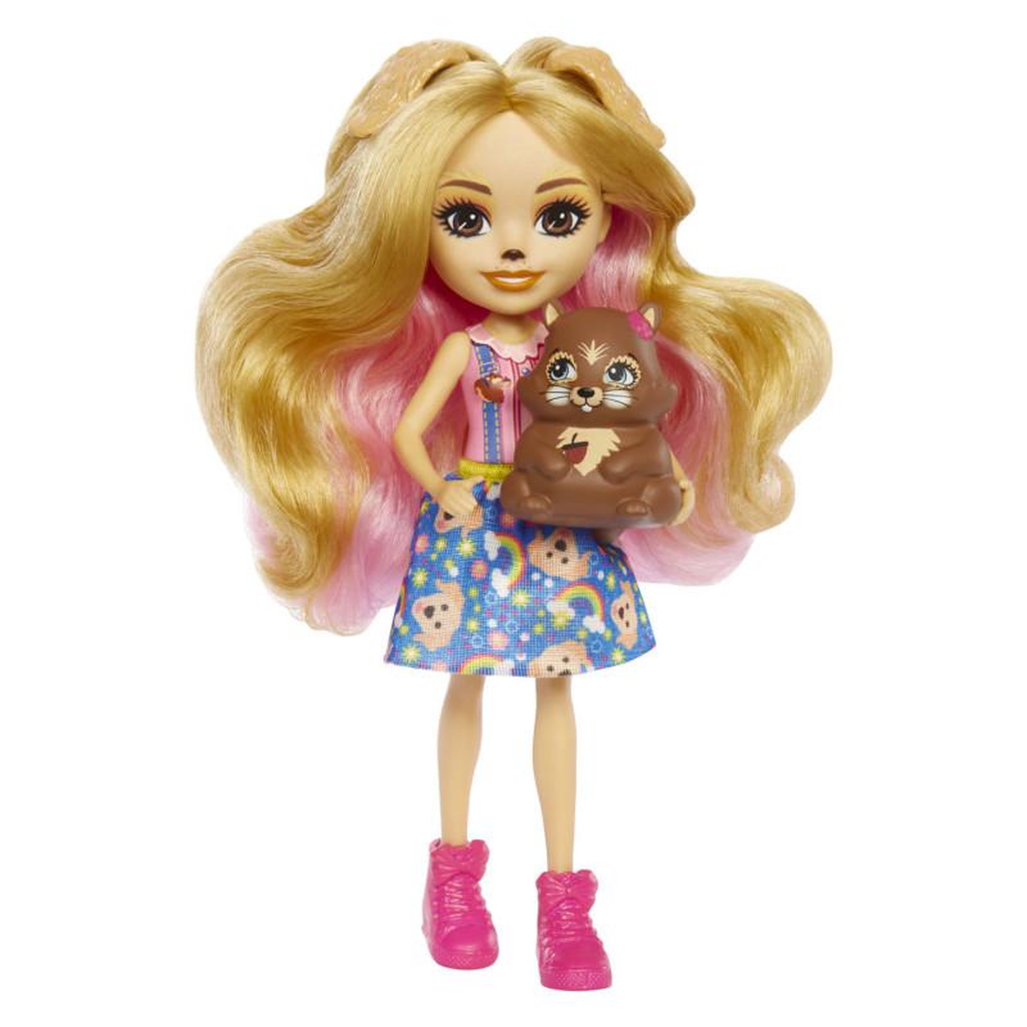 Voir la diapositive 4 : MATTEL Mattel - Enchantimals Gerika Golden Retriever Family HHB85