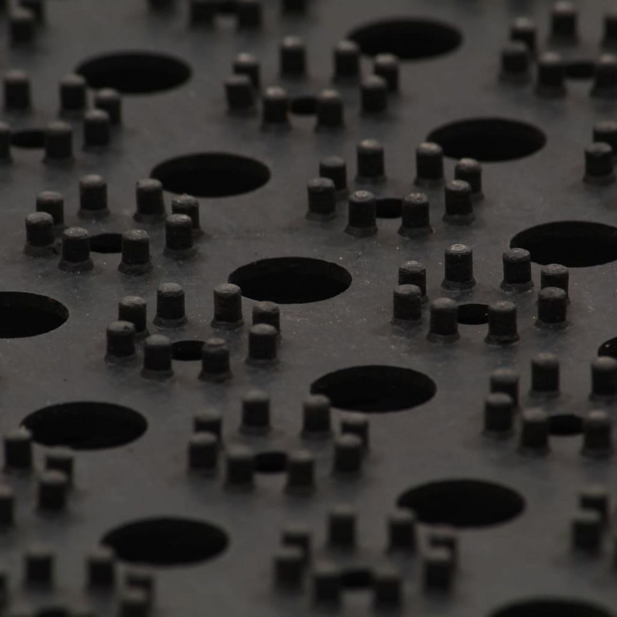 VIDAXL Paillasson rectangulaire 60x80 cm caoutchouc