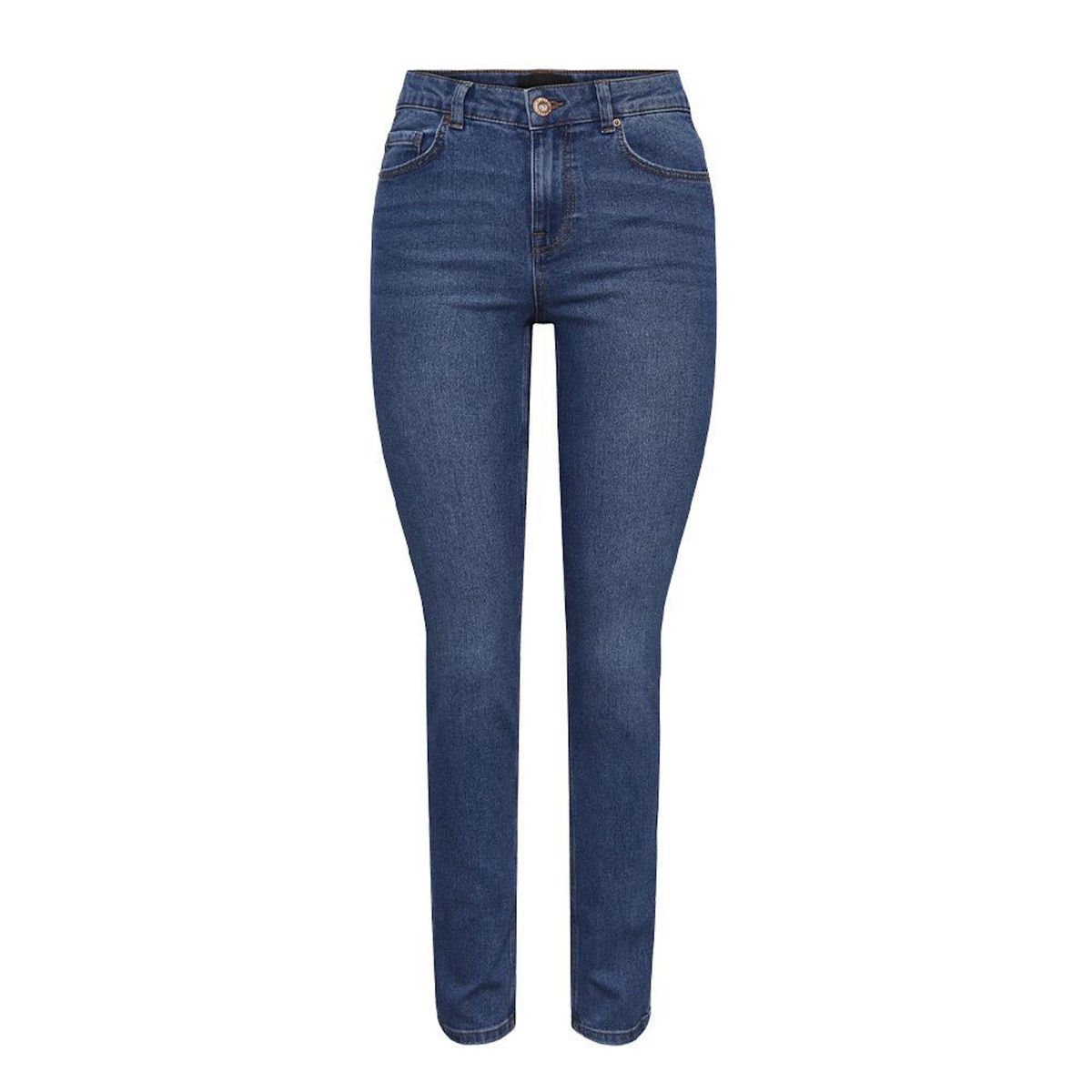 Pieces Jean Slim Bleu Femme Pieces Nunna