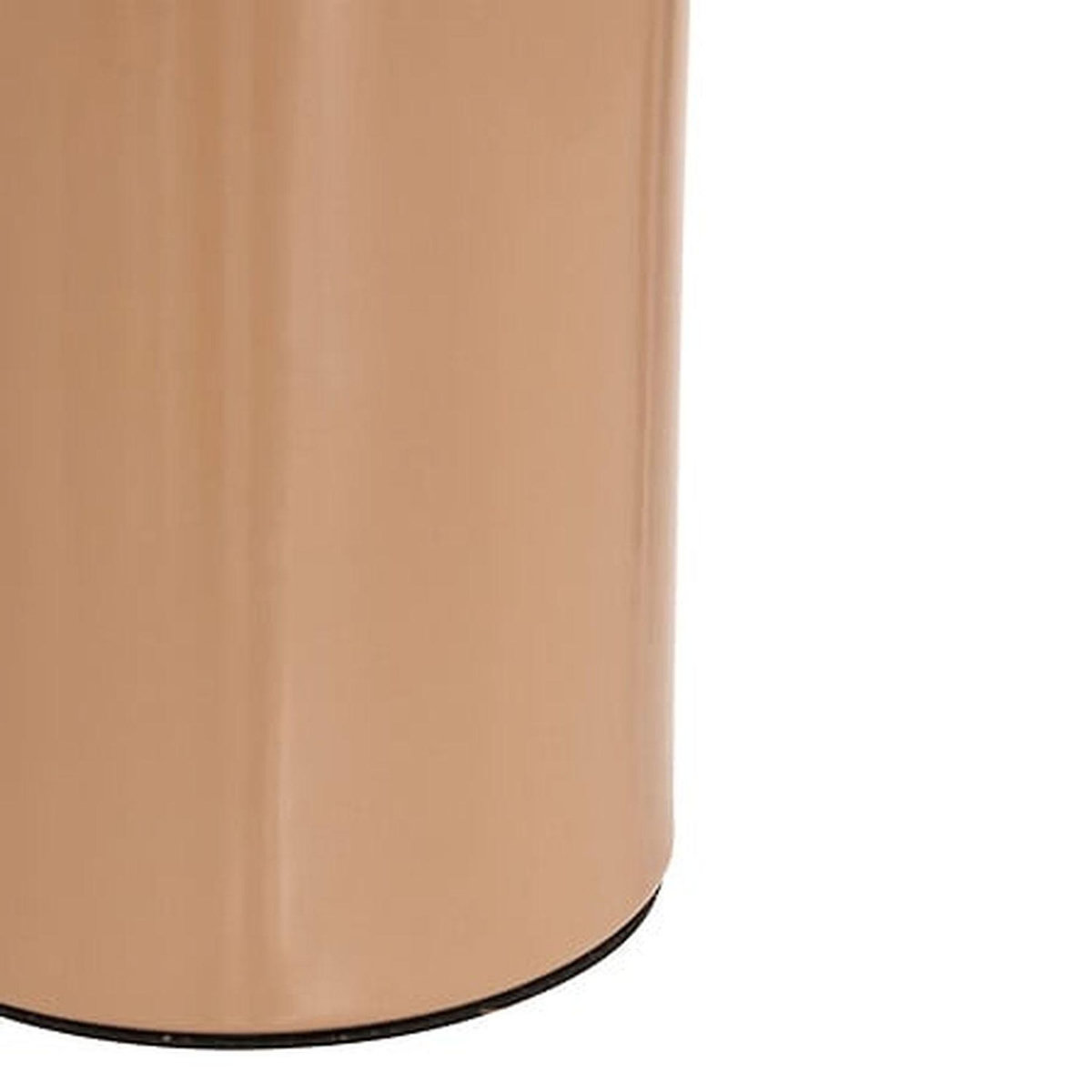 ATMOSPHERA Lampe champignon en métal LITO - D. 20 cm - Beige