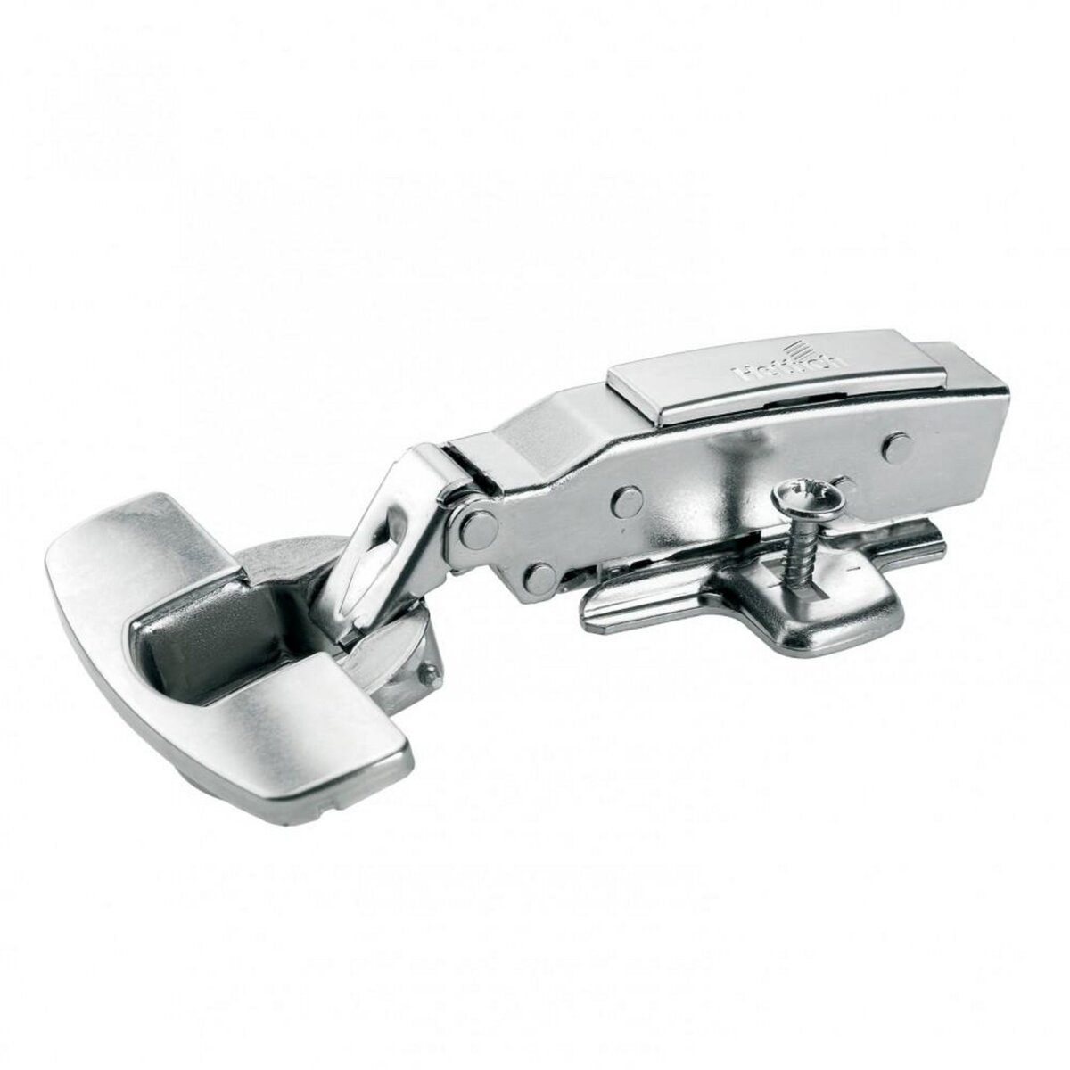 CENTRALE BRICO Lot de 2 charnières invisibles à encastrer Ø mm, recouvrement total ouverture