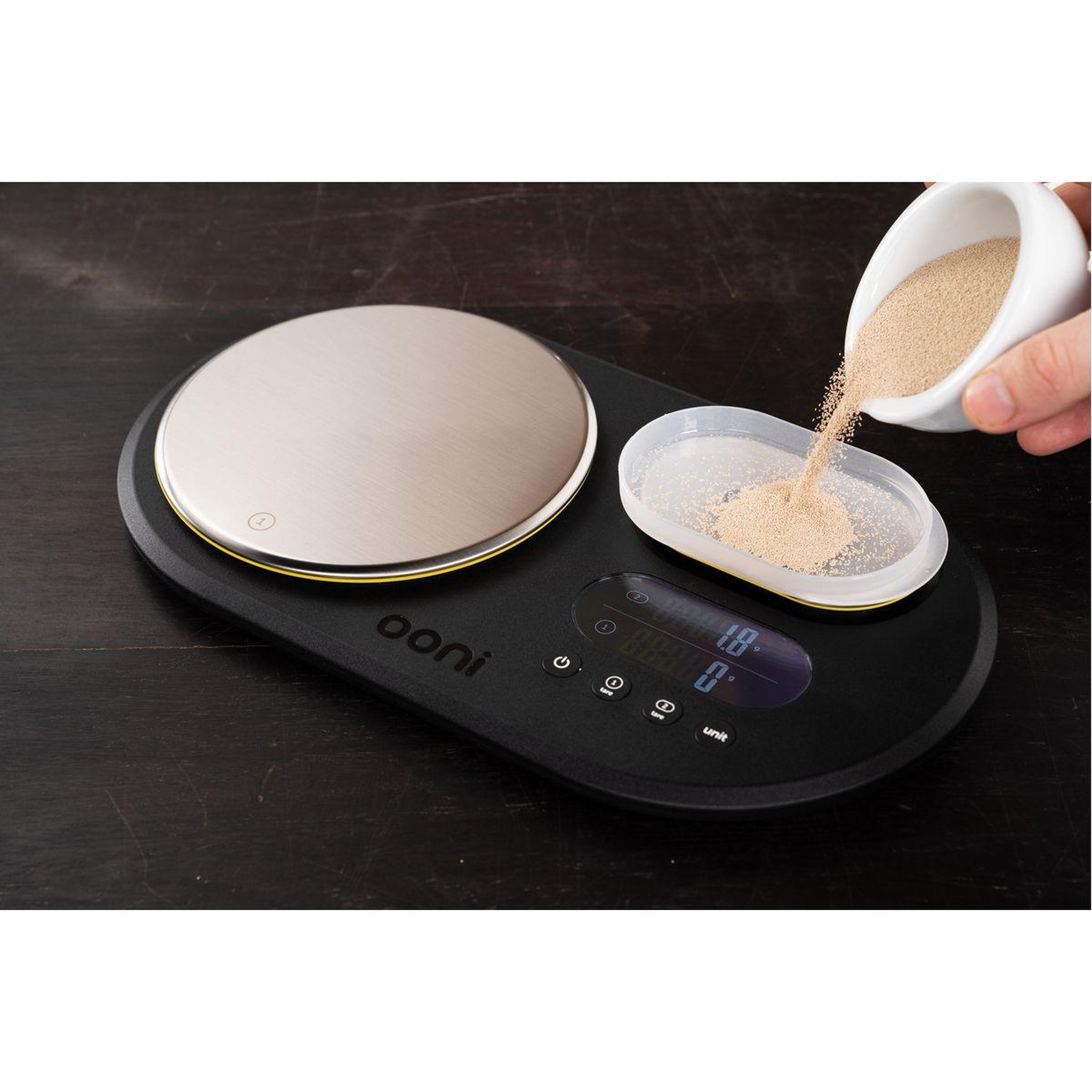 Voir la diapositive 3 : OONI Balance de cuisine digitale à double plateau