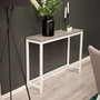 Voir la diapositive 3 : Paris Prix Console Design  Rise  110cm Gris & Blanc