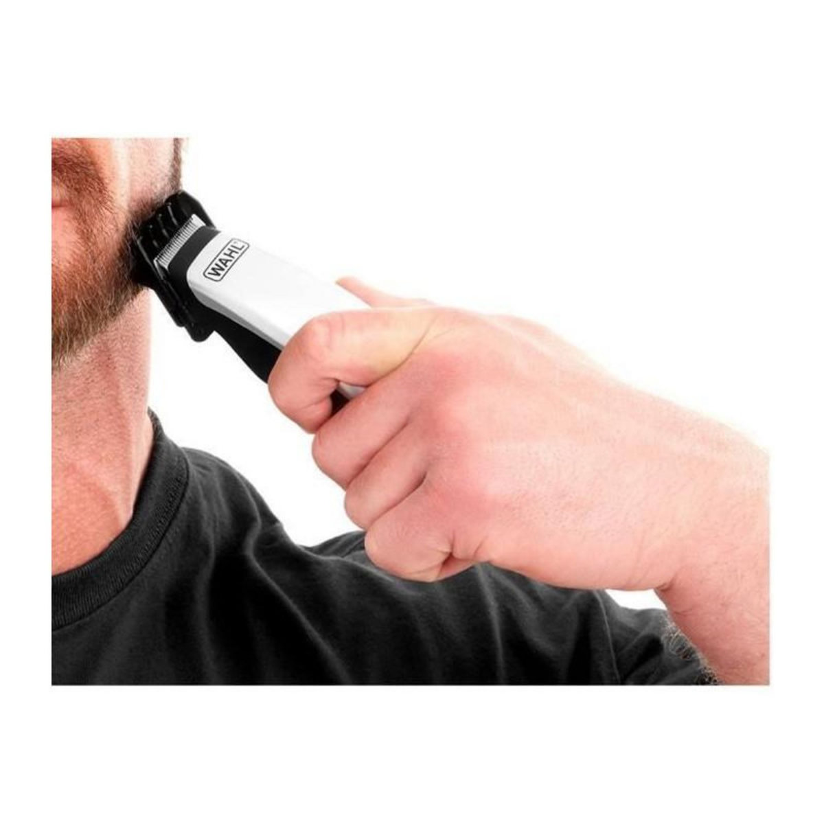 WAHL Kit de voyage barbe - WAHL - TRAVEL KIT - Tondeuse a pile - Coupe poils nez / oreilles - 6 réglages - Gris