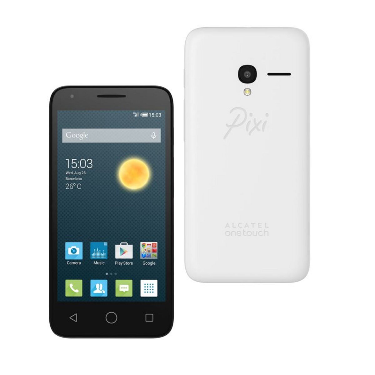  ALCATEL Smartphone Pixi 4027D -  Blanc -Double Sim
