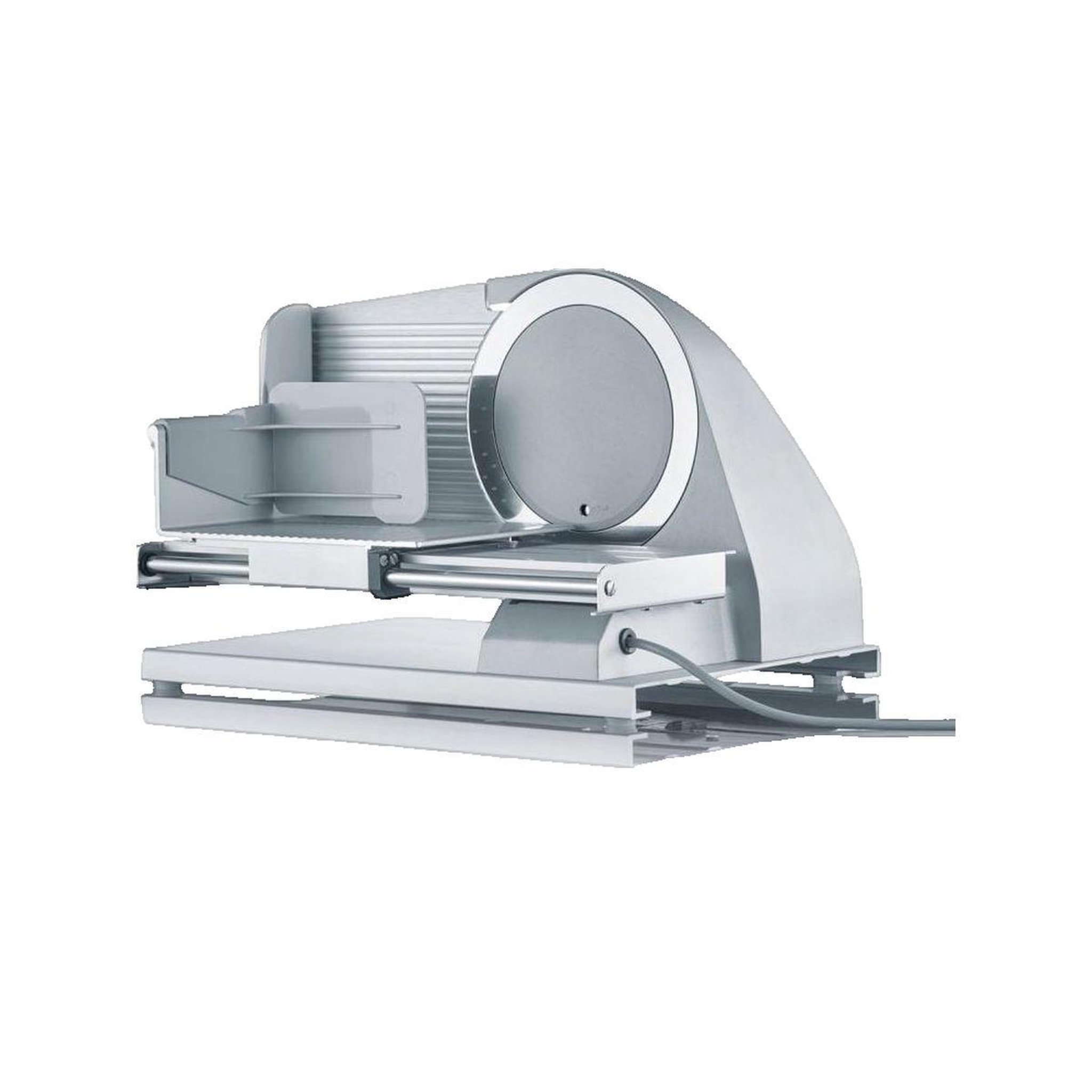 Voir la diapositive 2 : graef Trancheuse électrique Graef SKS 901 en acier inoxydable et blanc