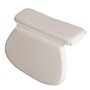 Voir la diapositive 1 : VIVEZEN Coussin, oreiller de bain avec ventouses pour baignoire, Spa, Jacuzzi - Blanc
