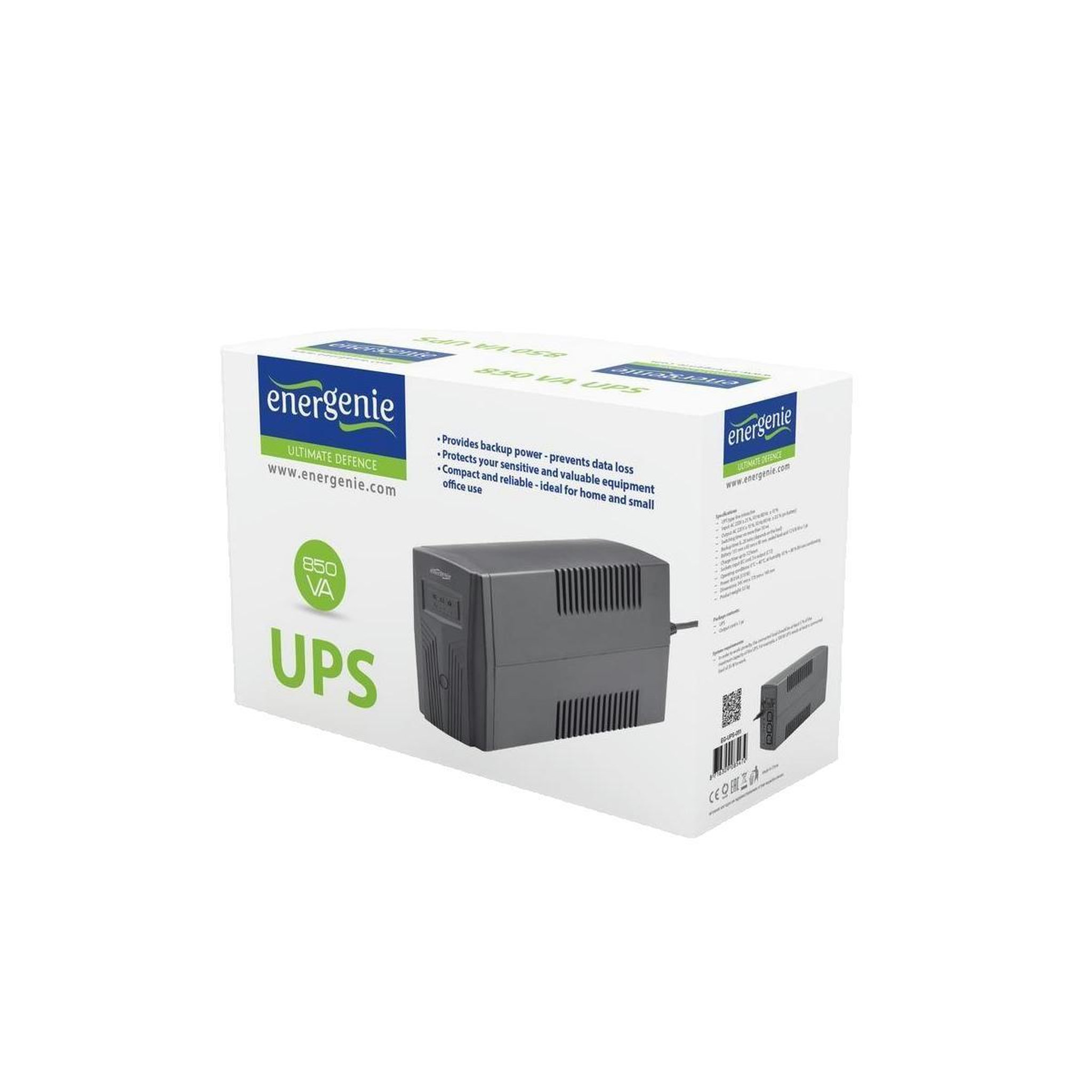 ENERGENIE Onduleur Energenie Gembird EG-UPS-B850 0,85 kVA 510 W