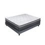 Voir la diapositive 1 : MemoryPur Ensemble matelas ressorts ensachés + sommier kit 140X190 cm PERFECTION