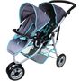 Voir la diapositive 3 : One Two Fun Poussette Jogger jumeaux de luxe 3 roues
