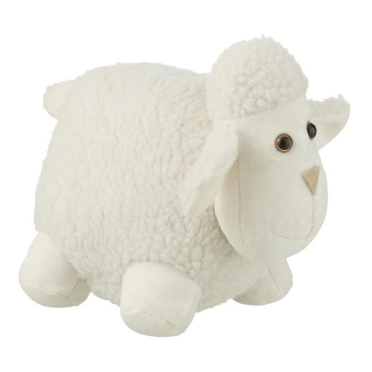 Paris Prix Cale-Porte Déco  Mouton  30cm Blanc