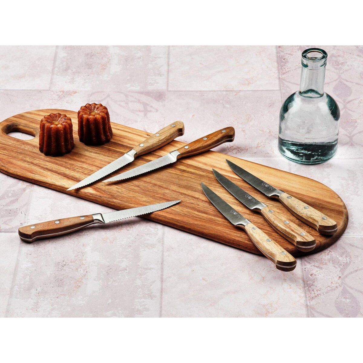 BJORN Couteaux à steak JAKOB - 6 pièces