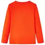 VIDAXL T-shirt enfant manches longues orange vif 92