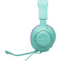 Voir la diapositive 4 : JBL Casque gamer Quantum 100M2 Bleu Cyan