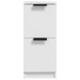 Voir la diapositive 5 : VIDAXL Buffets 2 pcs blanc 30x30x70 cm bois d'ingenierie
