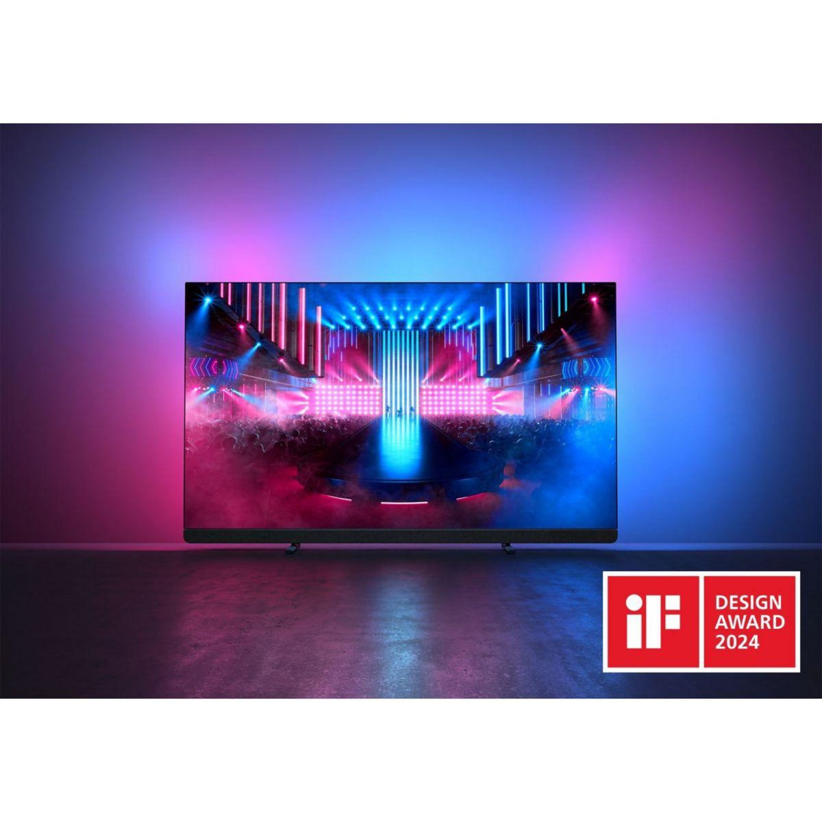 Philips TV OLED 55OLED909 Meta Ambilight Son B&W 2024