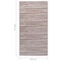Voir la diapositive 6 : VIDAXL Tapis d'exterieur ARAKIL marron 160x230 cm PP