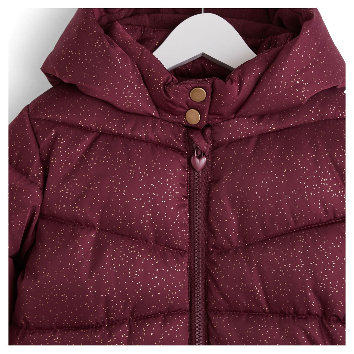 IN EXTENSO Doudoune à capuche fille