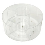 FIVE Organisateur de Maquillage Rotatif  Selena  23cm Transparent