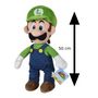 Voir la diapositive 3 : SIMBA Peluche Luigi 50 cm Nintendo 