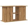 Voir la diapositive 2 : VIDAXL Support d aquarium chêne artisanal 101x41x58 cm bois ingénierie
