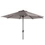 Voir la diapositive 3 : HESPERIDE Parasol droit rond Loompa Taupe - 3 m - Hespéride