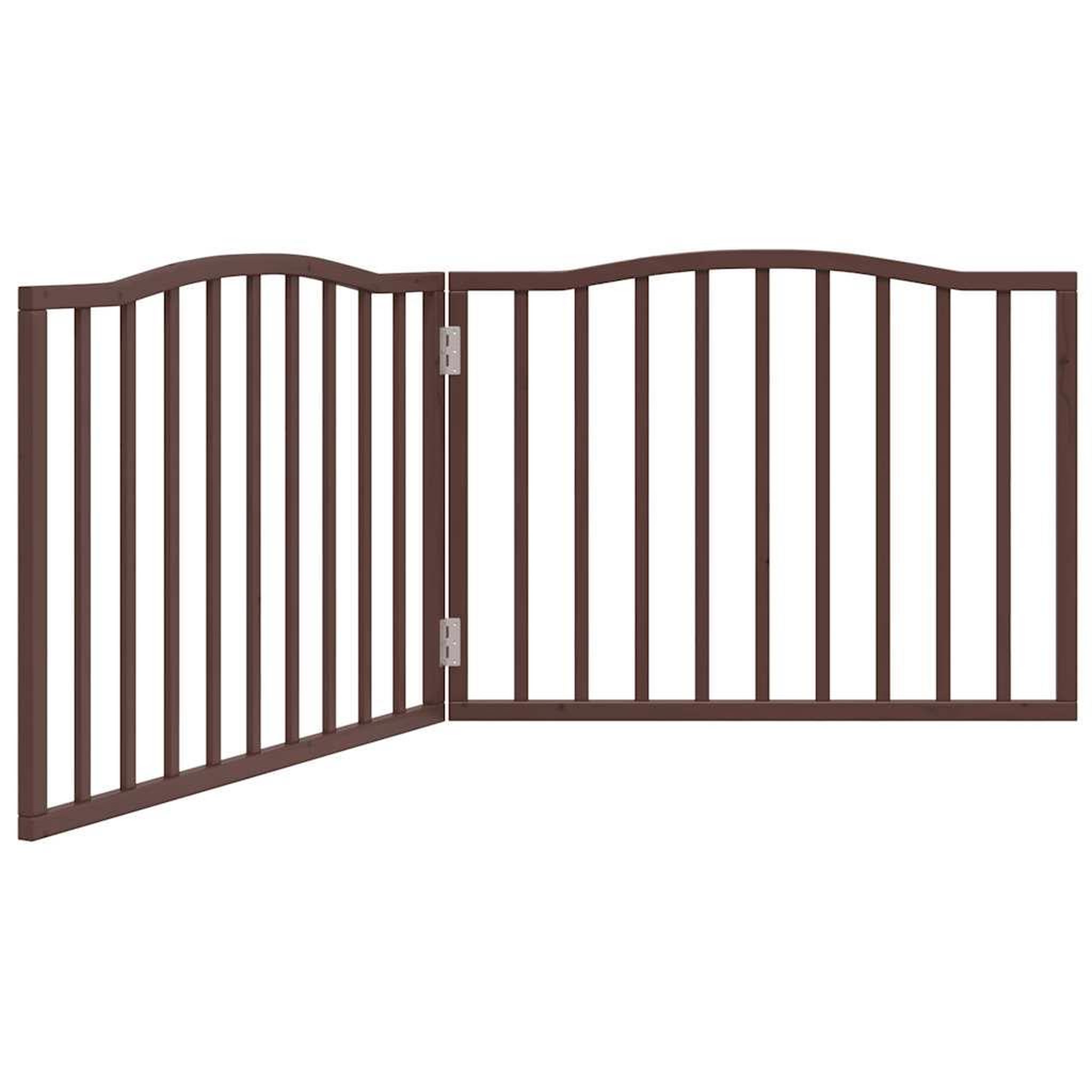 Voir la diapositive 2 : VIDAXL Barriere pour chien pliable 2 panneaux 160 cm bois de peuplier