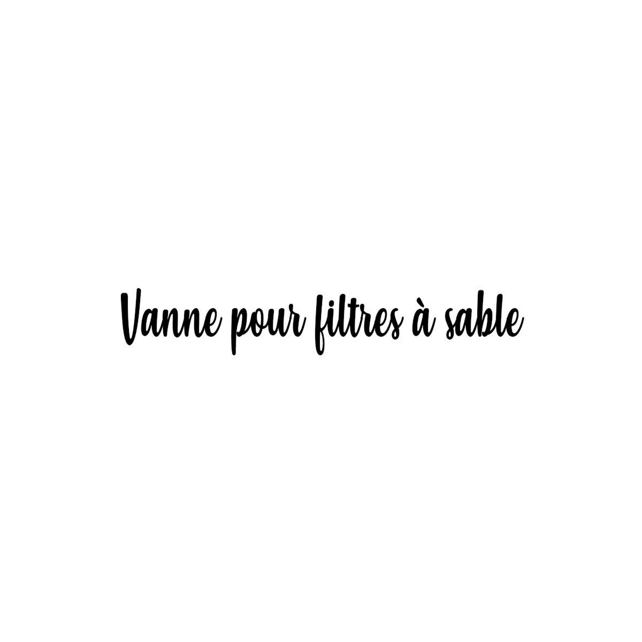Voir la diapositive 2 : Pentair Vanne 2 pour filtres à sable side - pentair
