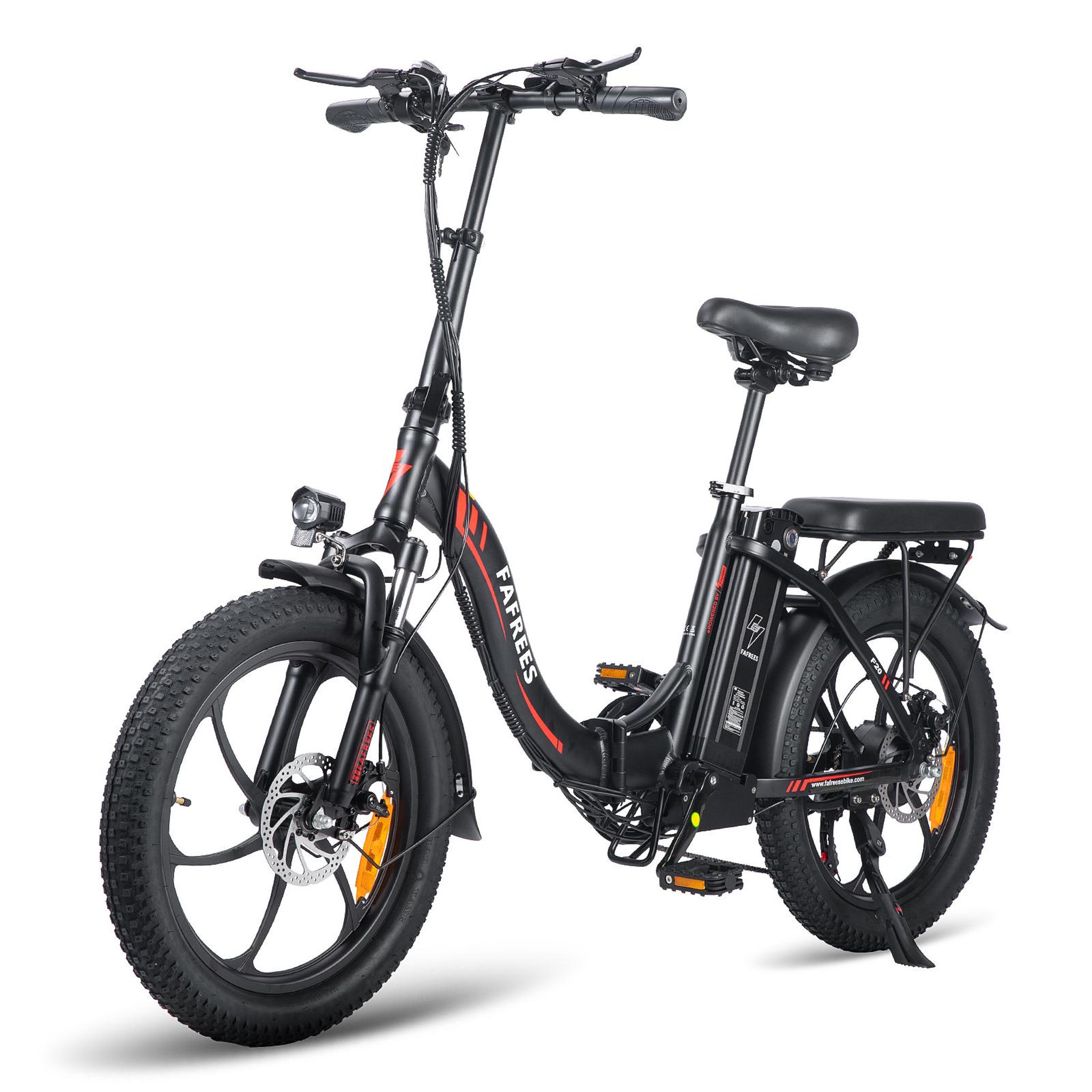 Voir la diapositive 4 : FAFREES Vélo électrique pliable fafrees f20