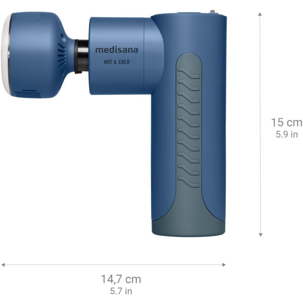 Medisana Pistolet de massage de massage MG 600 chaud et froid