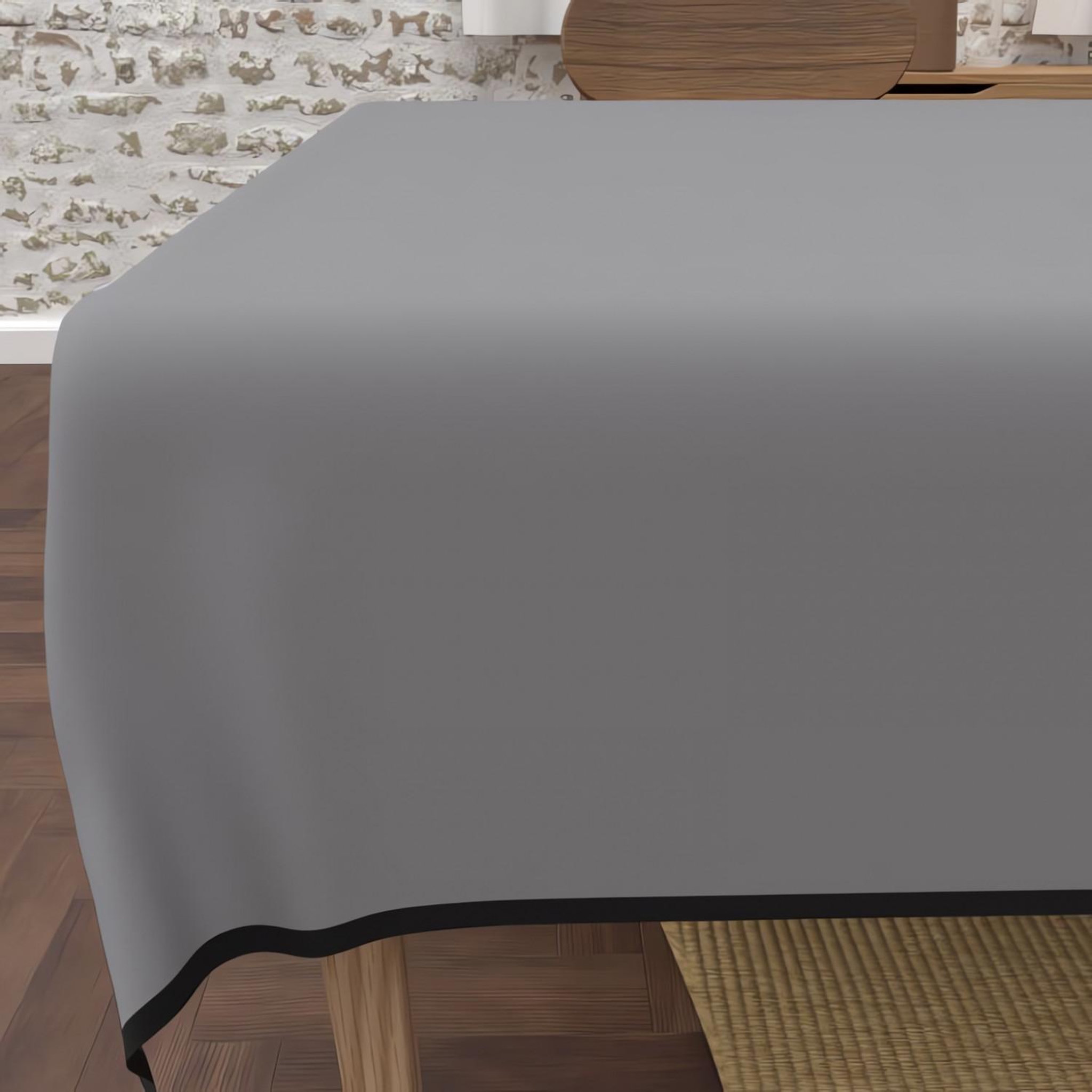 Voir la diapositive 1 : SOLEIL D'OCRE Nappe anti-tâches en microfibre lavée BOHEME, par Soleil d'Ocre