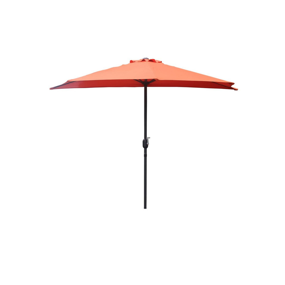 CONCEPT USINE Demi parasol de balcon terracotta CATANE