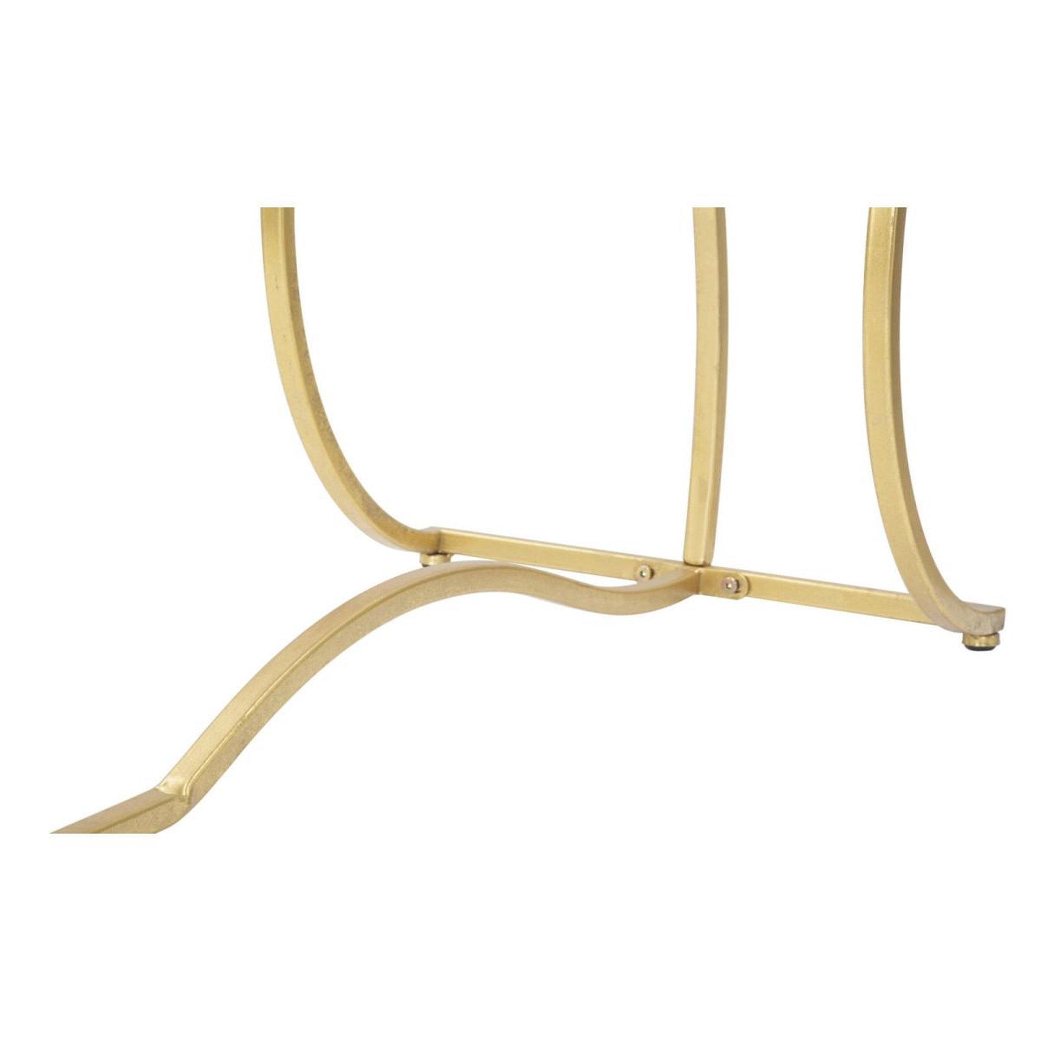 Voir la diapositive 6 : Paris Prix Console design  sunshine  130cm noir & or