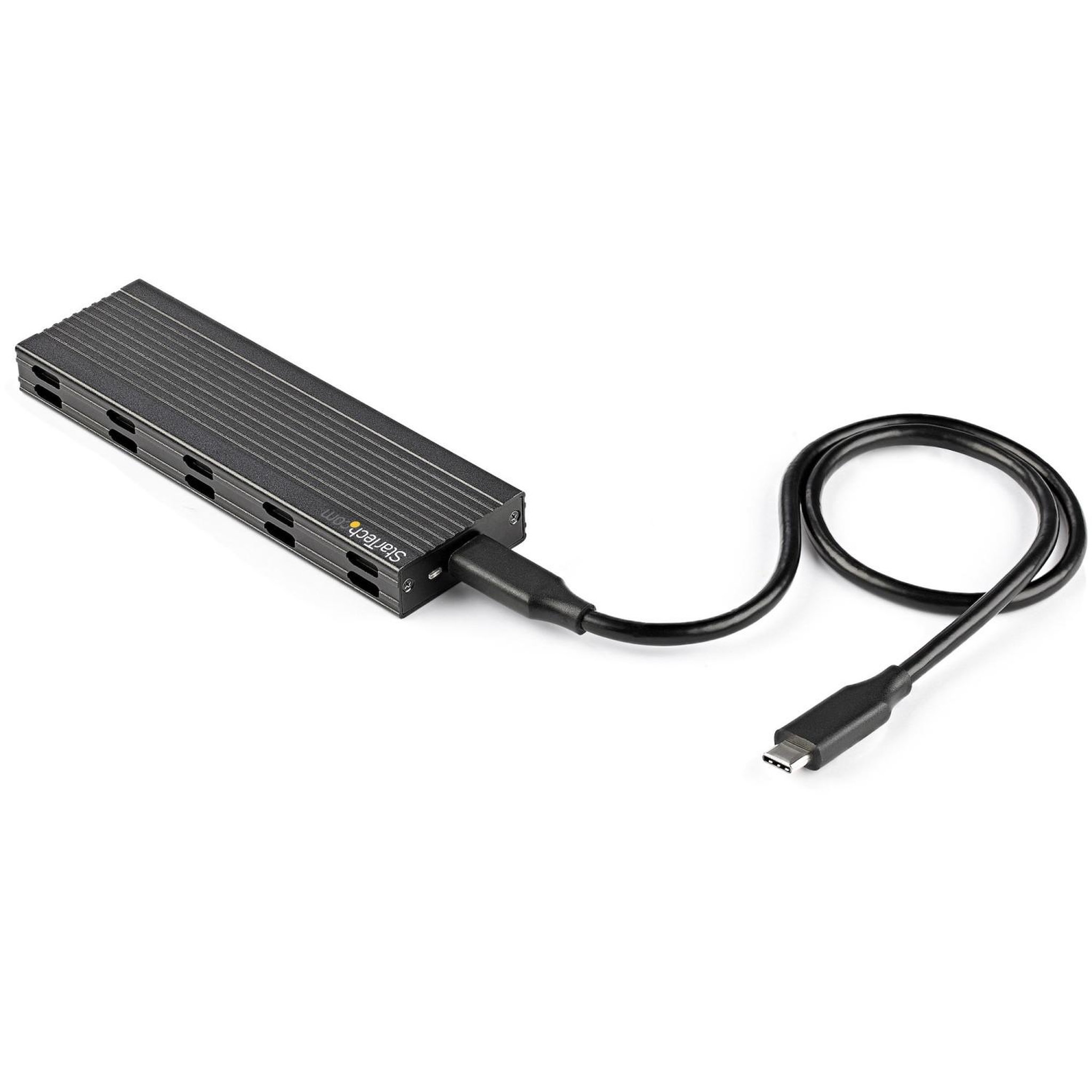 Voir la diapositive 3 : Startech Boîtier SSD StarTech SM2E1BMU31C - USB-C 10 Gbit/s pour M.2 NVMe et SATA