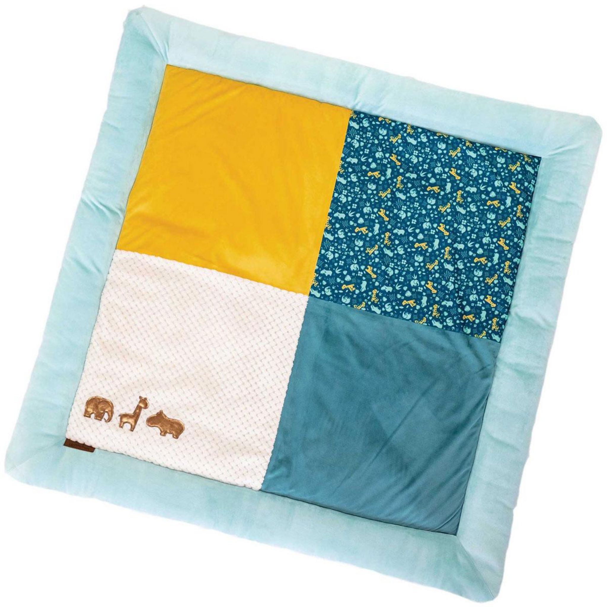 DOMIVA Tapis de parc Zanimo. Coloris disponibles : Bleu