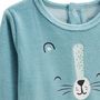 Voir la diapositive 3 : Petit Béguin Lot de 2 pyjamas enfant 2 pièces en velours avec pieds retroussables Oscar