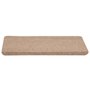 Voir la diapositive 3 : VIDAXL Tapis d'escalier auto-adhesifs 30 pcs beige 65x24,5x3,5 cm