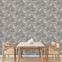 Voir la diapositive 5 : DUTCH WALLCOVERINGS DUTCH WALLCOVERINGS Papier peint Onyx Gris fonce