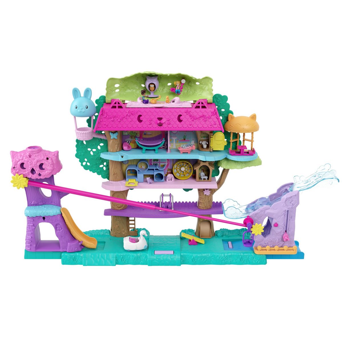 POLLY POCKET Mini poupée Polly Pocket - Maison dans les arbres