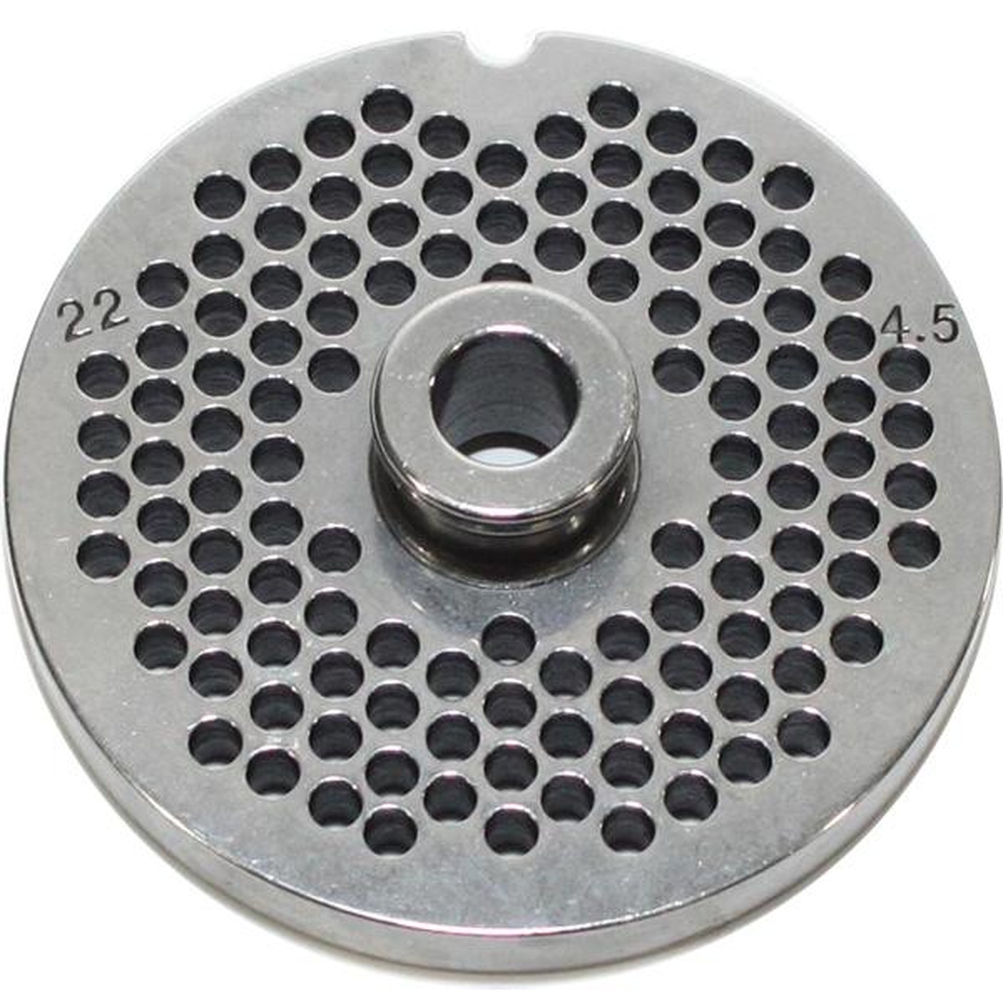 Reber Grille inox 4,5mm pour hachoir reber n°22 - 4714 A/4