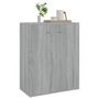Voir la diapositive 4 : VIDAXL Buffet Sonoma gris 60x30x75 cm Bois d ingénierie