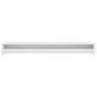 Voir la diapositive 4 : VIDAXL Support de moniteur Blanc 100 x 24 x 13 cm Bois d ingénierie